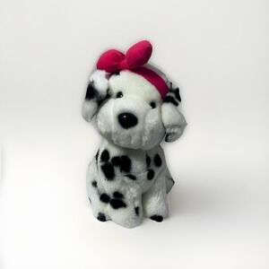 Vintage 1990 1992 Sanrio Spottie Dottie 7" Plush Plushie Stuffed Dalmatian